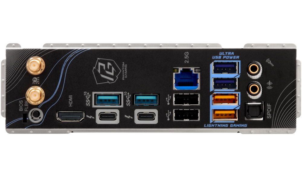 ASRock Z890 Riptide WiFi / Intel Z890 / LGA1851 / 4x DDR5 / 5x M.2 / HDMI / 2x Thunderbolt 4 / WiFi / ATX